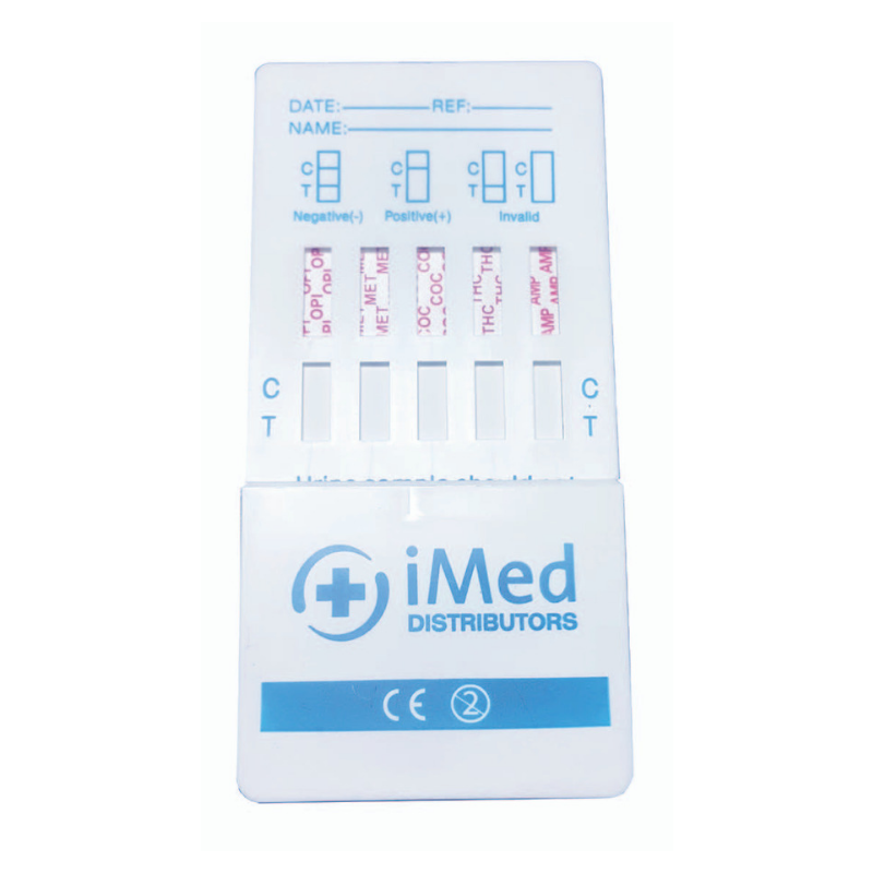 5 PANEL DRIP CARD DRUG TEST