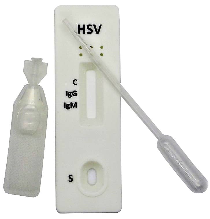 HERPES RAPID SELF TEST KIT